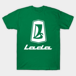 Lada logo 1970s (white) T-Shirt